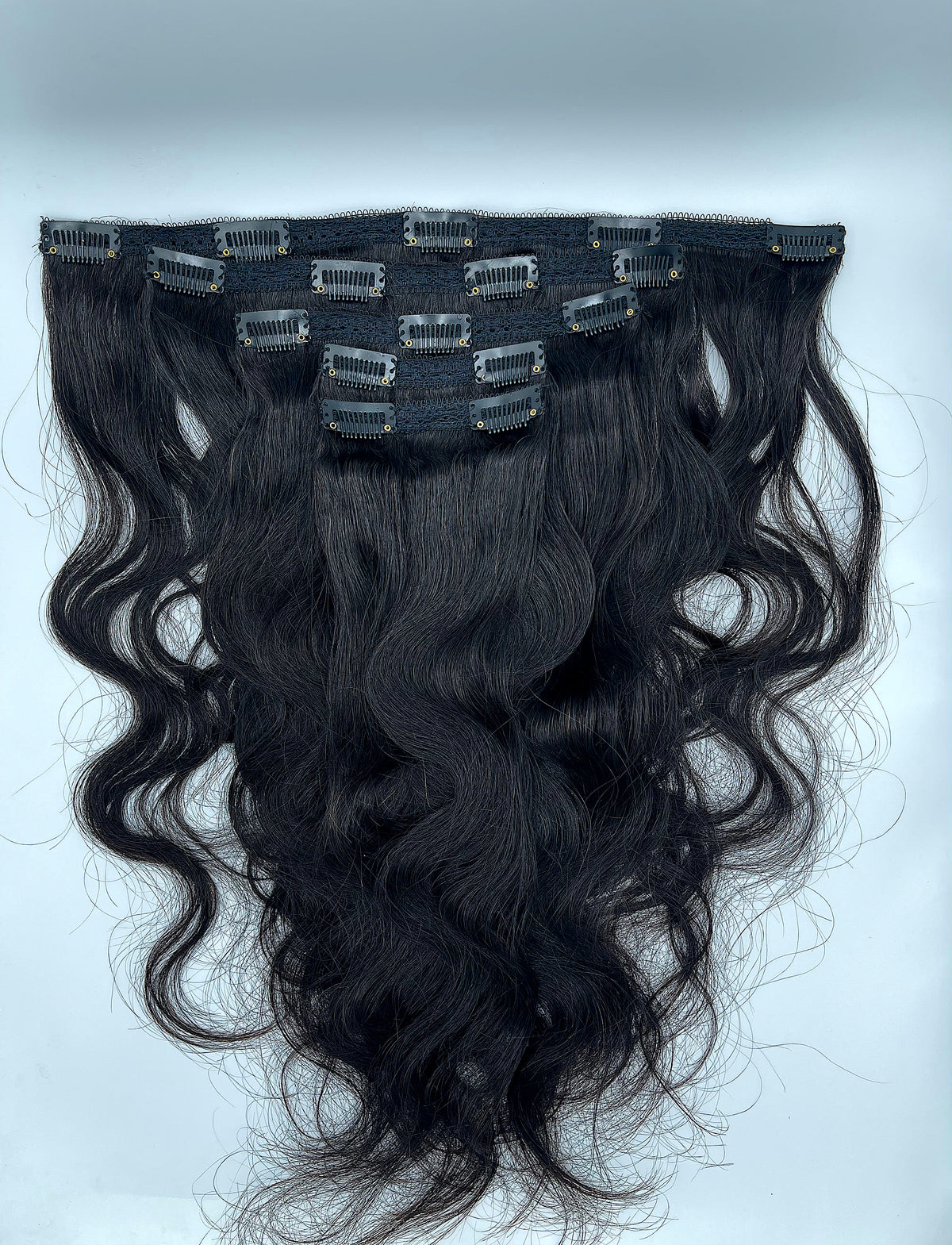 12pc Brazilian Hair Extension ClipIns 14’ To 24’ Amazon.com : Sisily Clip in Hair Extensions Real Human Hair  main image 2